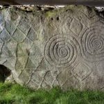 Thumbnail of http://Newgrange%20kerbstone%2067%20(lozenges%20&%20spirals)