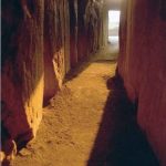 Thumbnail of http://Winter%20Solstice%20sun%20shining%20through%20roof%20box%20at%20Newgrange