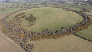 Aerial drone survey of Dun Ailinne