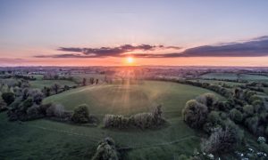 Navan Fort Sunset