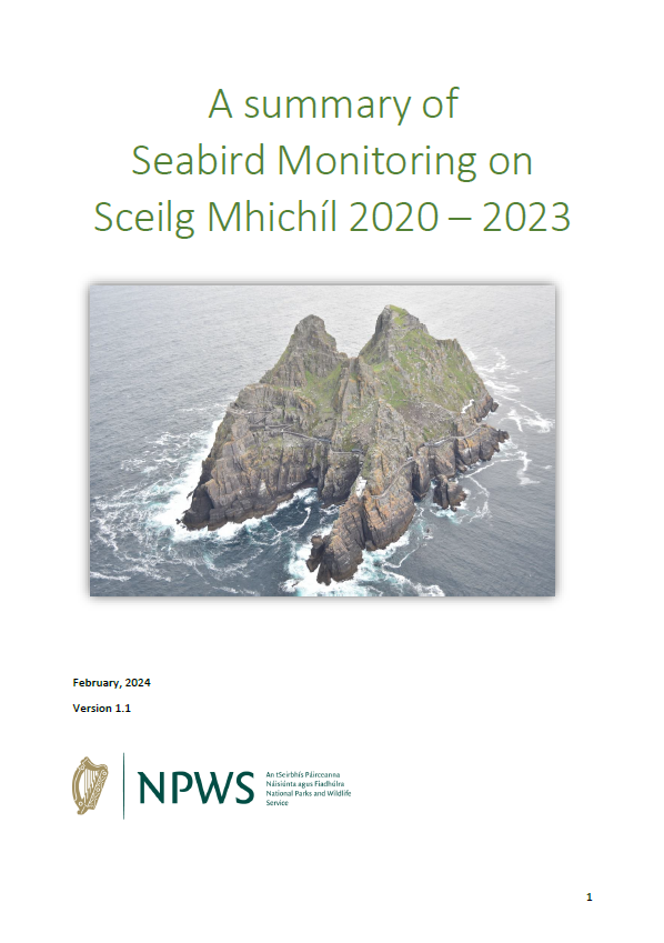 Seabird Report Cover 2023
