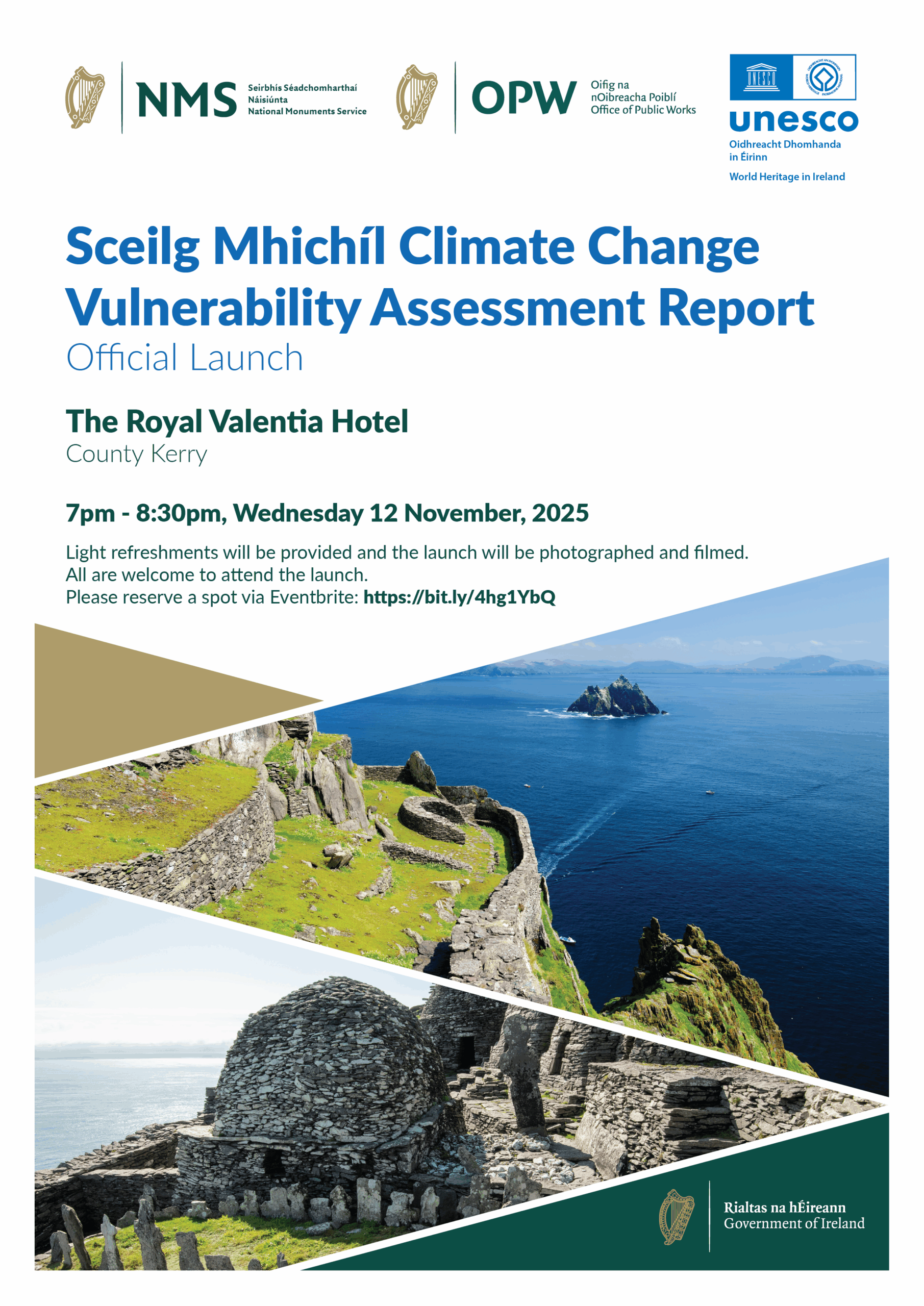 Launch of the Sceilg Mhichíl Climate Vulnerability Assessment Report