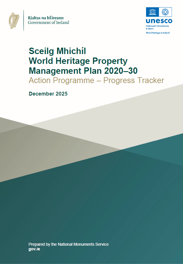Sceilg Mhichíl World Heritage Property Management Plan 2020–30: Action Programme – Progress Tracker (December 2025)