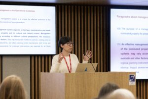 The World Heritage Nomination Journey Challenges and Successes International Seminar, Speaker Leticia Leitao